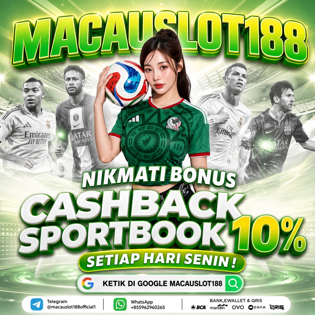 MACAUSLOT188 situs slot gacor dengan tampilan modern
