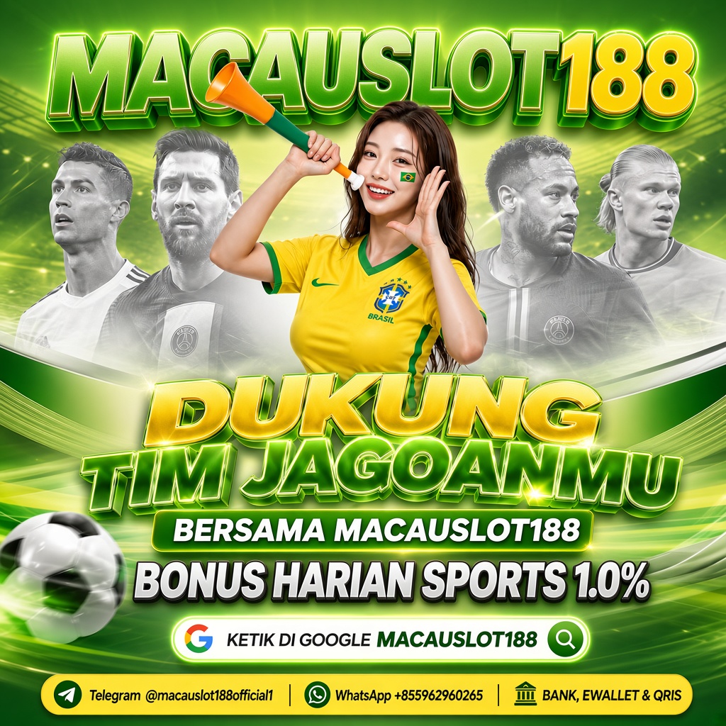 MACAUSLOT188 situs slot gacor dengan tampilan modern