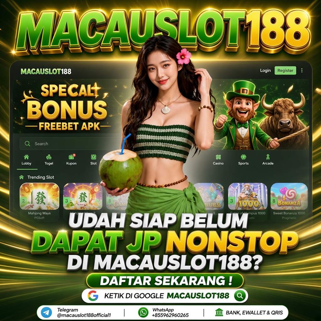 MACAUSLOT188 situs slot gacor dengan tampilan modern
